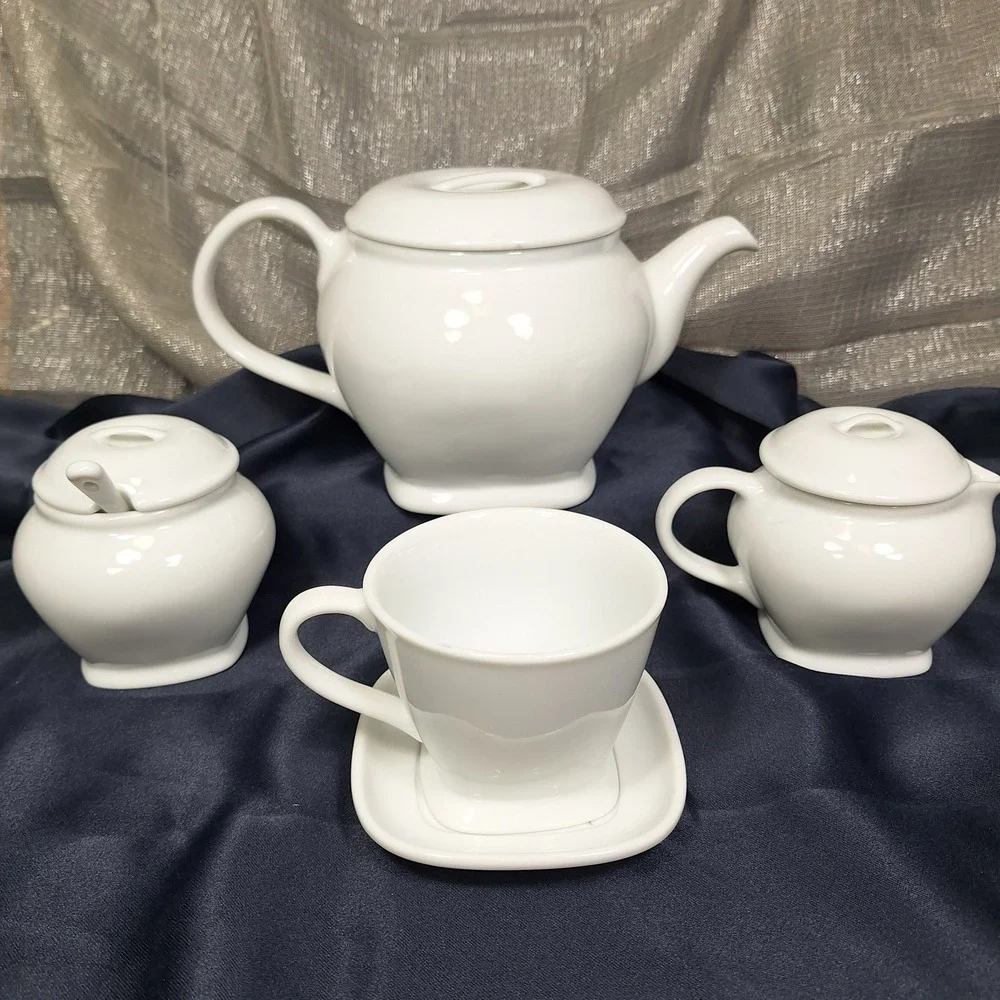 John Hinde‎ Wild Irish Flowers Tea Set Pot Cream Sugar Cup Saucer Spring Cottage